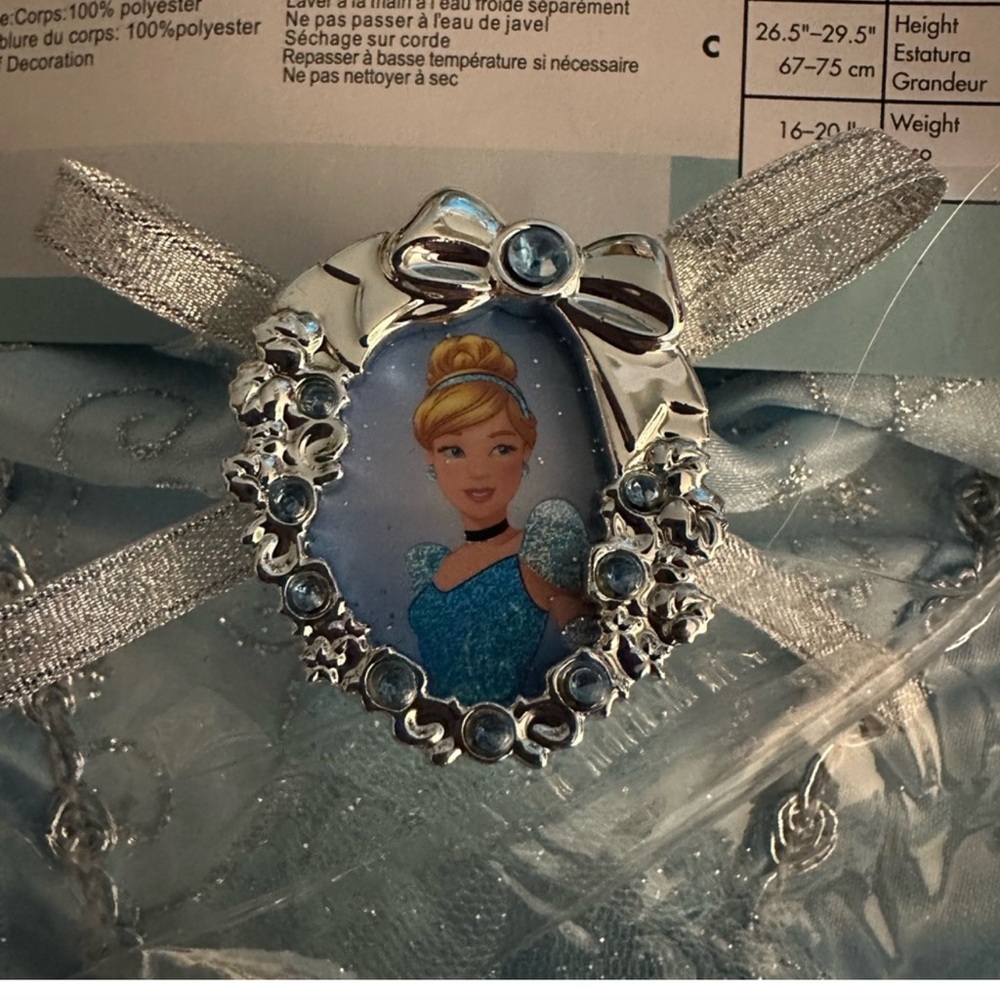 NWT Disney Disguise Blue Cinderella Princess Dance Costume girl sz 12-18 months - Picture 4 of 6